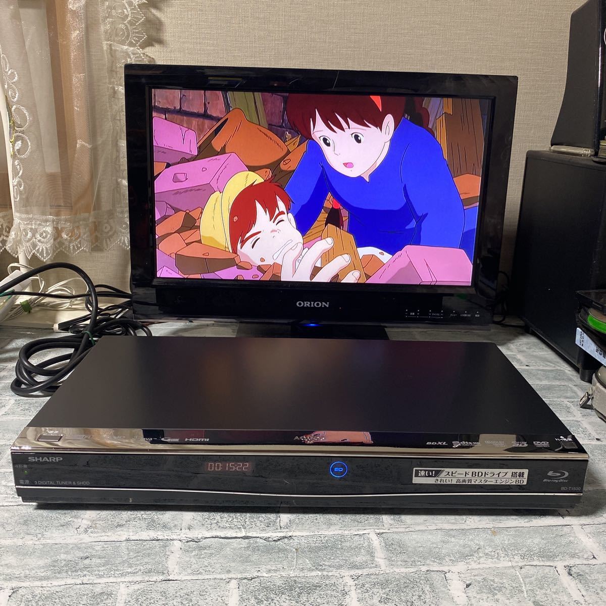 かなり綺麗 シャープ AQUOS ブルーレイ BD-NW 520 かなり綺麗 シャープ