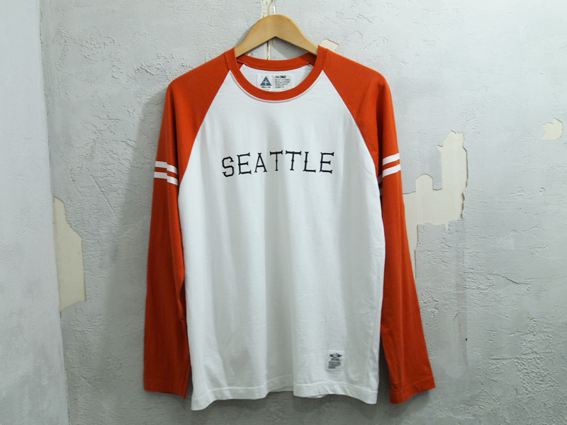 CHALLENGER SEATTLE ラグラン 長袖 Tシャツ ロンT ロングスリーブ L/S