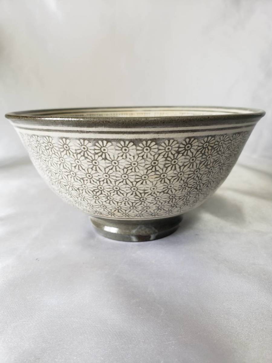 茶道具 韓国陶磁器 粉青沙器 三島茶碗 具誠會作 三島茶碗（朝鮮時代