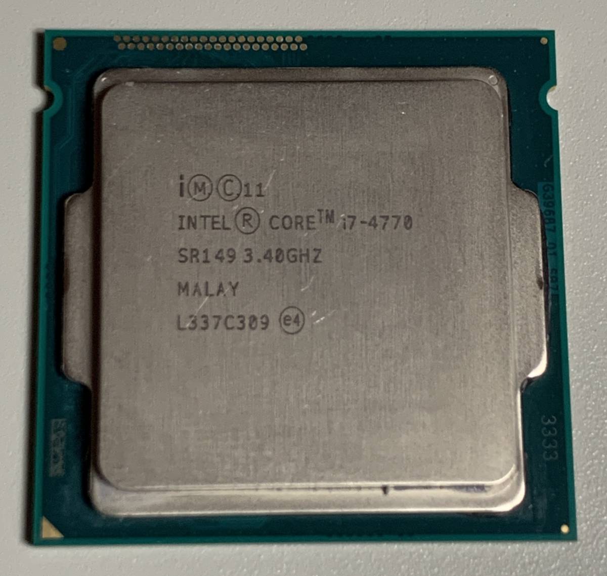Core i7-4770 Intel i7 0 LGA1150 動作確認済 CPU 3.40GHz - bulk 4C8T CPUIntel Processor LGA 動作品