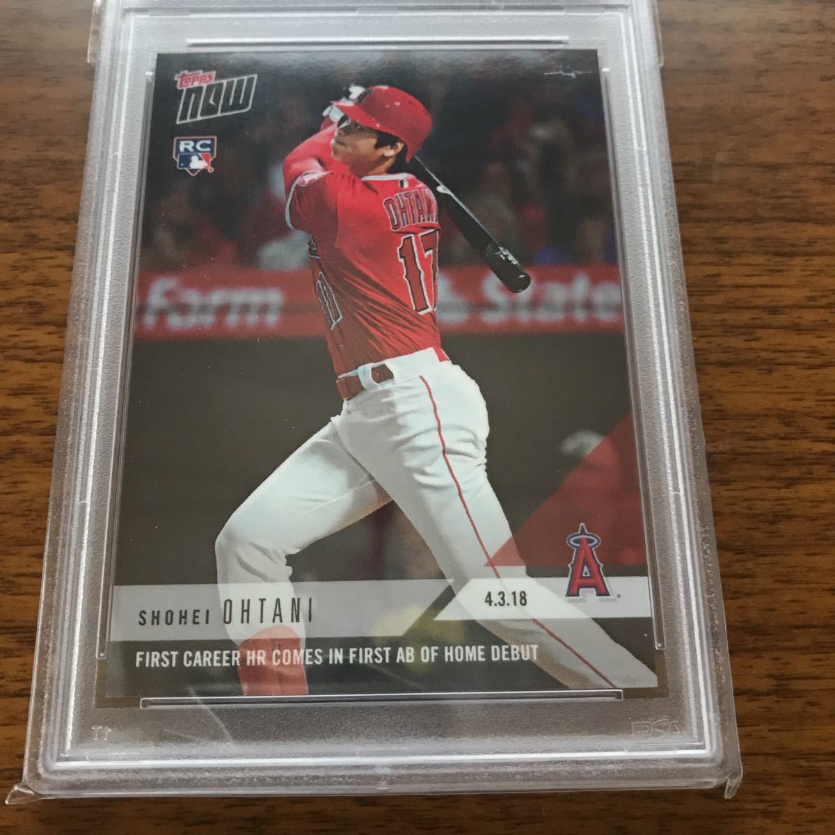 大谷翔平 PSA9 ルーキーカード topps Topps MINT - now 0 鑑定済 