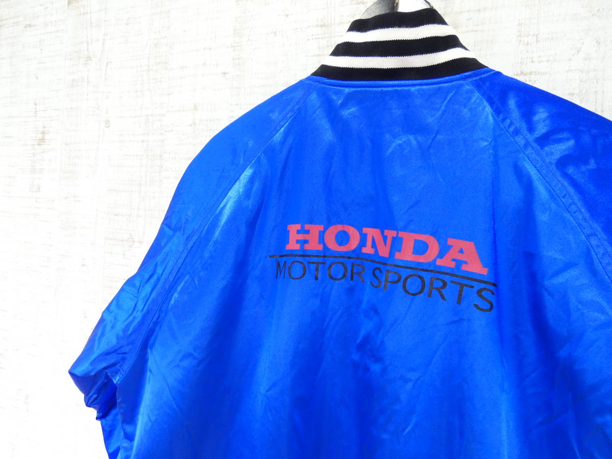 ☆100円スタート!USED【HONDA ACCESS CORP】リバーシブルJKT★サイズ:L ホンダ/本田技研/モータースポーツ/TYPE-R/美中古@80