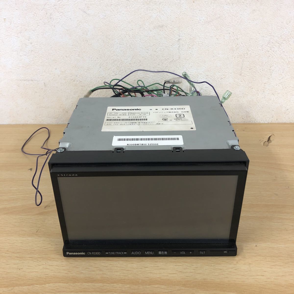現状品 Panasonic ストラーダ CN-R330D メモリーナビ Bluetooth 現状品 Panasonic ストラーダ CN-R330D メモリーナビ Bluetooth