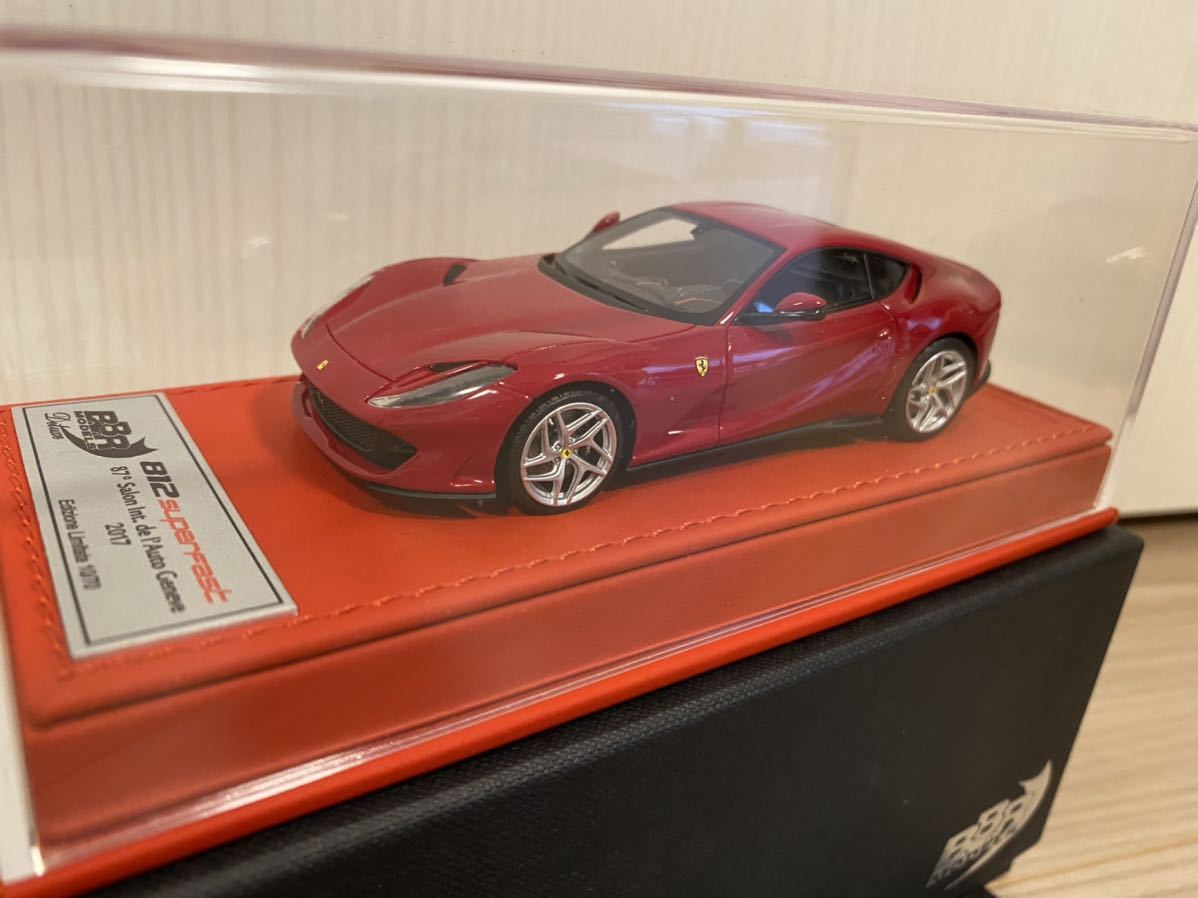BBR MODELS Deluxe フェラーリFerrari 812 Superfast ミニカー1/43