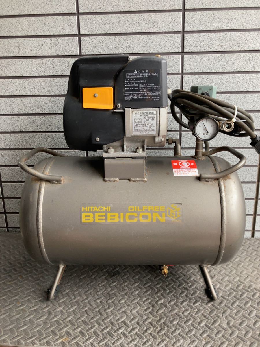 安い，お得 日立オイルフリーベビコン0.2LE-8SA BEBICON100V 30(コンプレッサー)｜売買されたオークション情報、yahooの商品情報をアーカイブ公開 - オークファン コンプレッサー