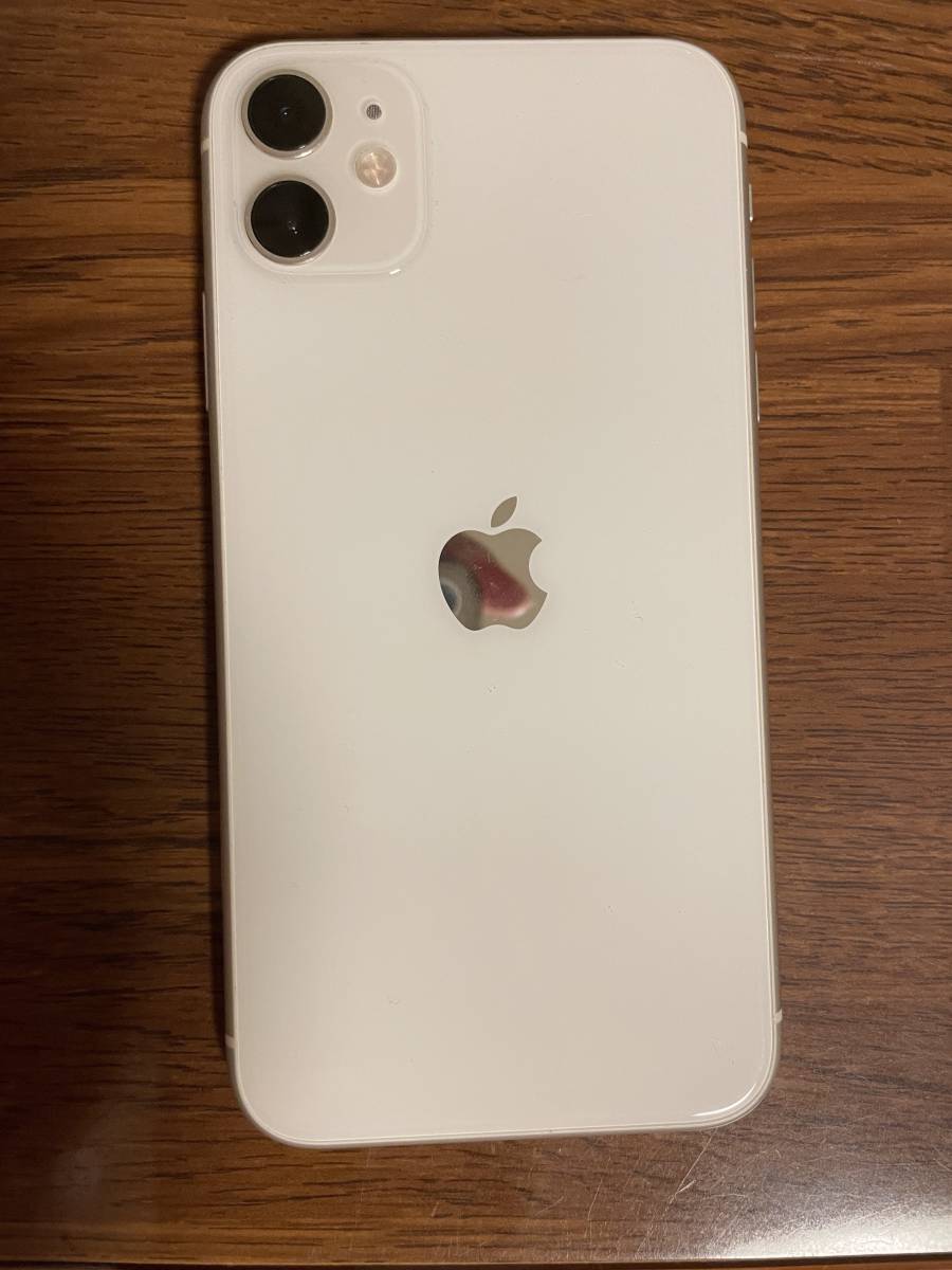 iPhone 11， ホワイト， 64GB 画面ヒビ アップルストア購入 0 iPhone ホワイト 89% 画面割れなし XR