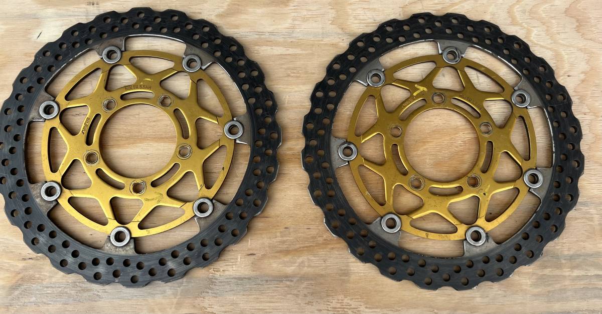 ZX-10R フロントディスクローター 2011 ZX-10R ZX10R 330mm⁄310mm ER
