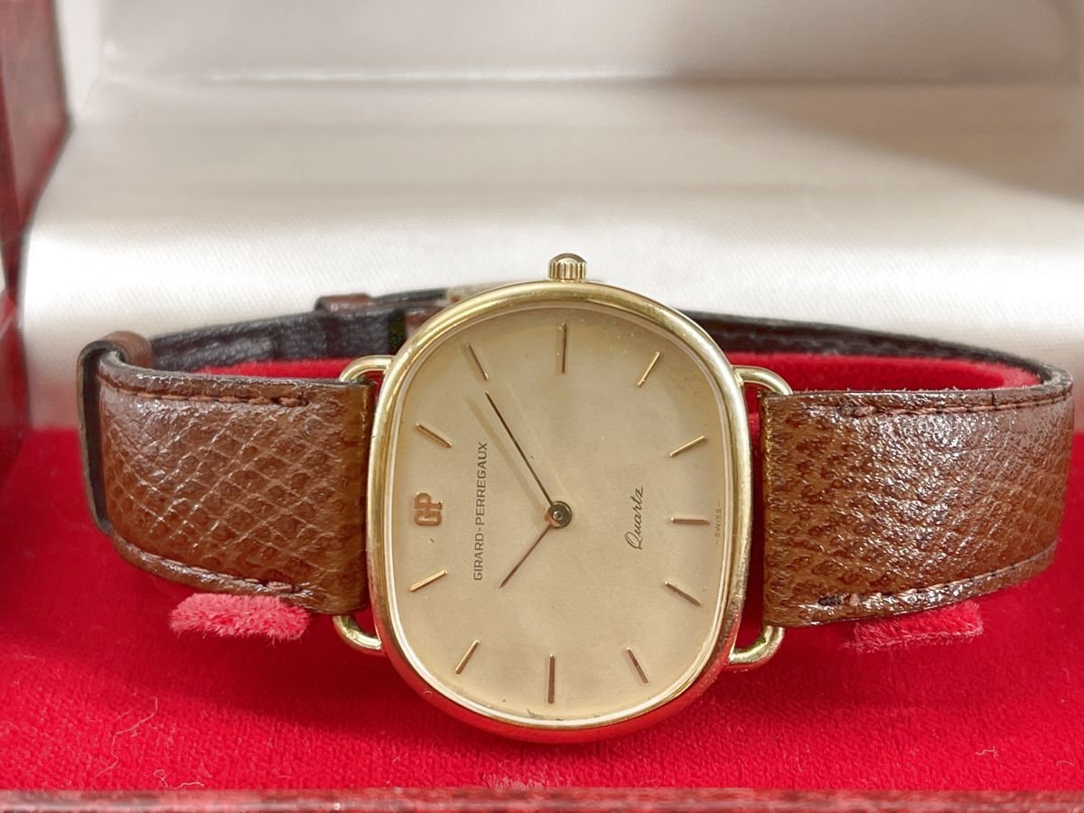 ジャンク GIRARD PERREGAUX ジラールペルゴ メンズ クォーツ 不動