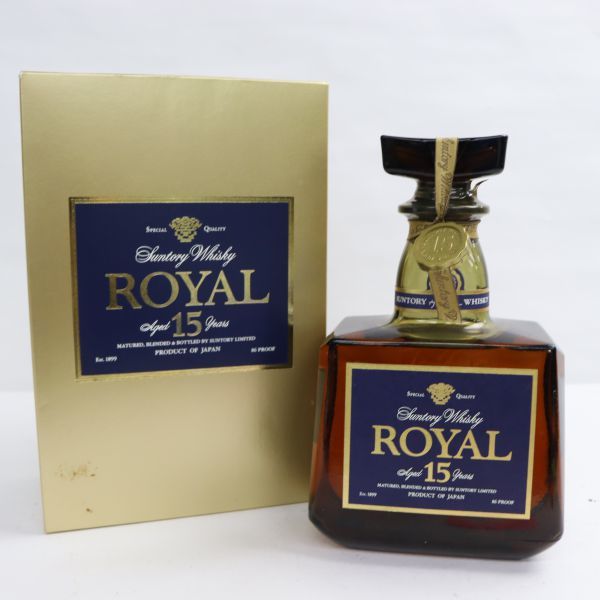  SUNTORY サントリー ローヤル プレミアム 15年 ブルーラベル 43％ 700ml T22I150020(日本)｜売買されたオークション情報、yahooの商品情報をアーカイブ公開 - オークファン 日本