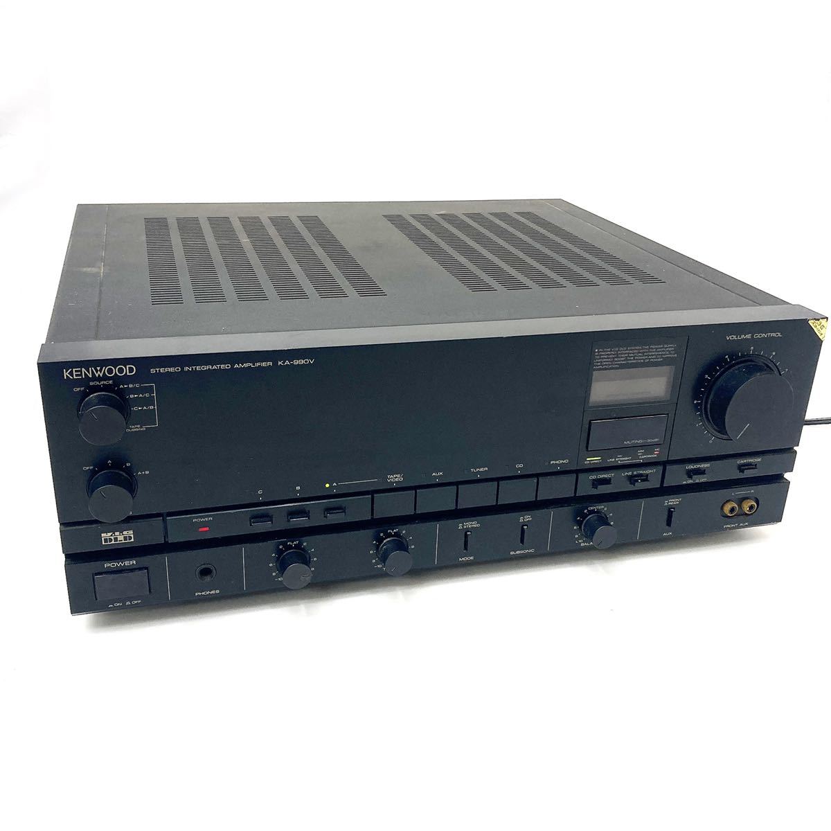 定番人気，安い KENWOOD ケンウッド KA-990V ステレオ プリメインアンプ オーディオ 通電確認済み alpひ0913(KENWOOD)｜売買されたオークション情報、yahooの商品情報をアーカイブ公開 - オークファン KENWOOD