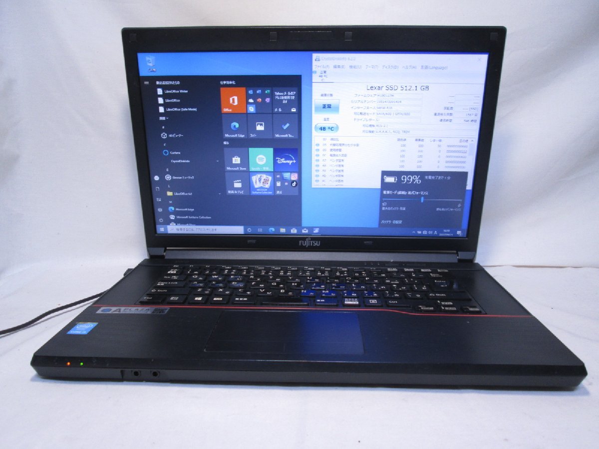 富士通LIFEBOOK UH55/K Windows11動作良好!! 富士通のノートパソコンの