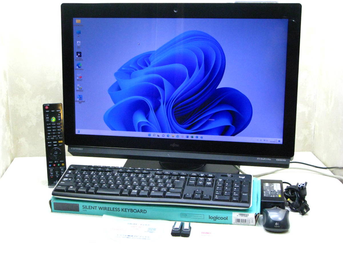 富士通ESPRIMO FH77/ED一体型 Windows 10 Pro 23型ワイド Core i7-8GB