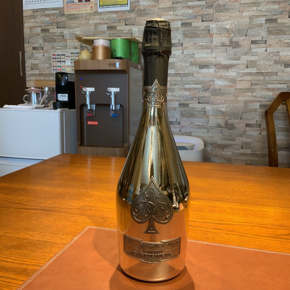 飲料・酒 アルマンドオフィシャルディスプレイ用 シルバーシャンパン