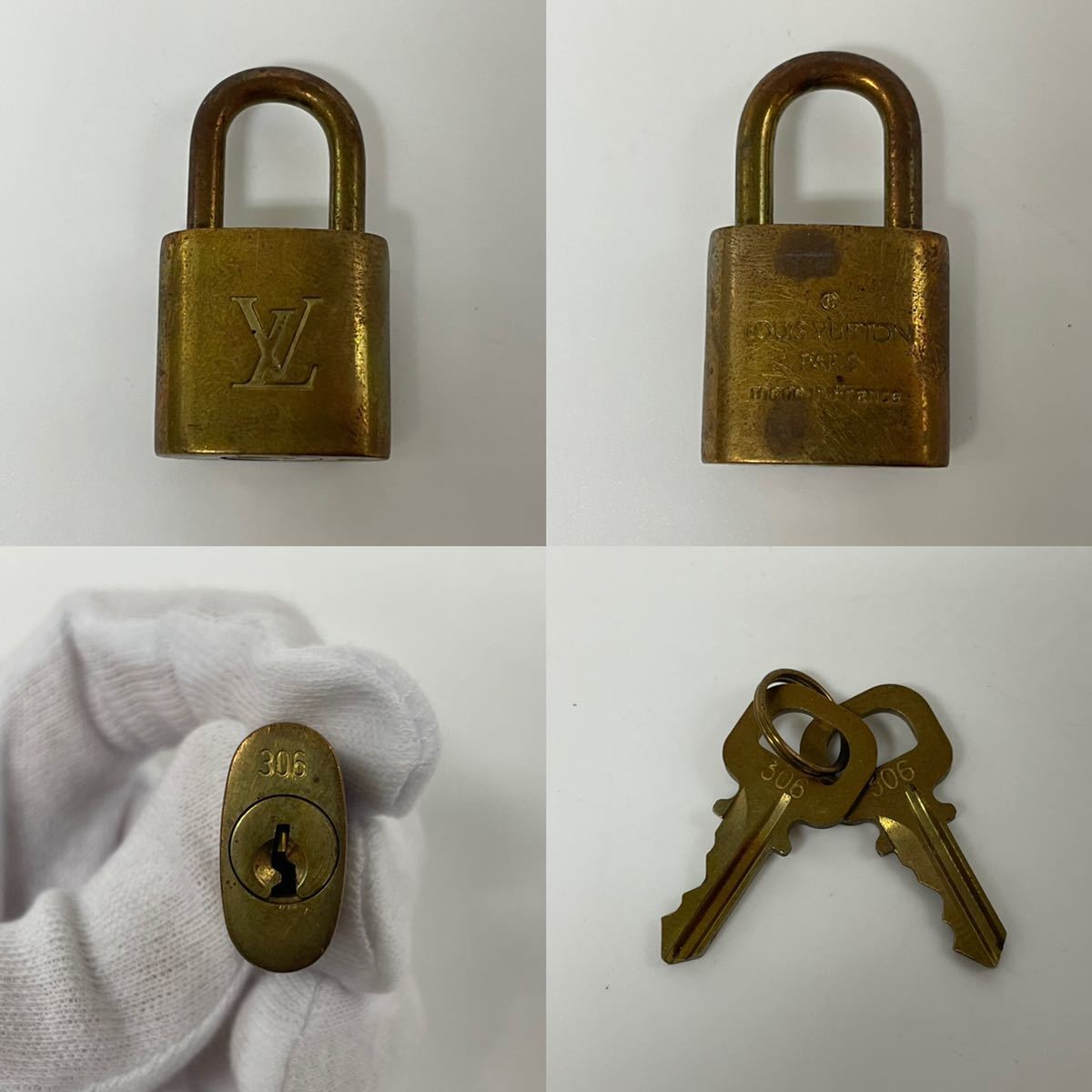 1円スタート LOUIS VUITTON / TH0977 ルイヴィトン キーポルバンドリエール55 モノグラム ボストンバッグ トラベルバッグ パドロック付き ルイヴィトン LOUIS モノグラム ハンドバッグ M51130 キーポル55