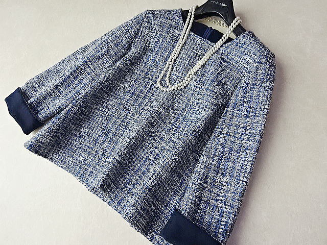 お得，豊富な 日本製 クリスチャンオジャール CHRISTIAN AUJARD 大きいサイズ13号 ツイードプルオーバーカットソー(XLサイズ以上)｜売買されたオークション情報、yahooの商品情報をアーカイブ公開 - オークファ XLサイズ以上