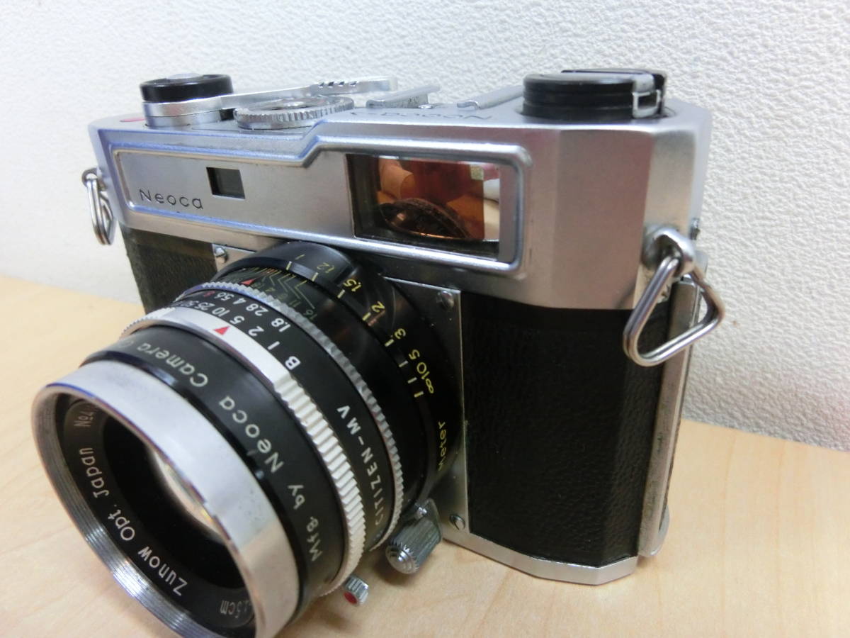 ZUNOW 1:1.8 フィルムカメラ ネオカ SV Neoca f=4.5cm レンジ