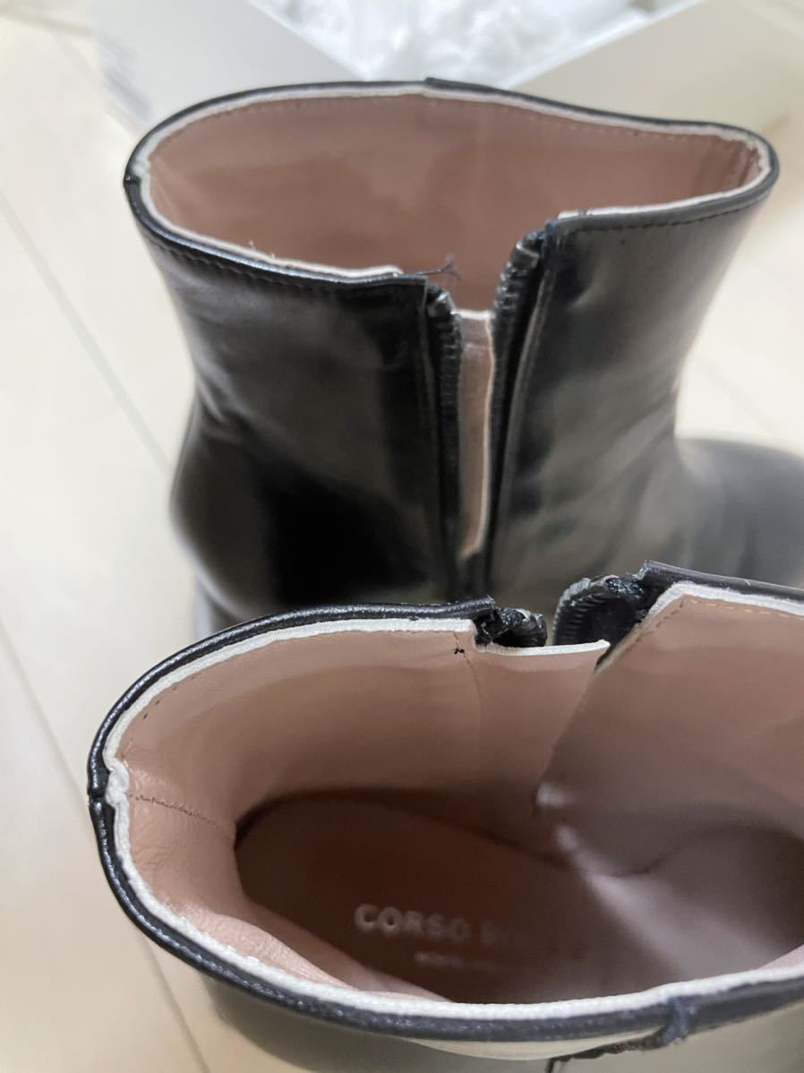 I ENA CORSO ROMA ショートブーツ ブラック