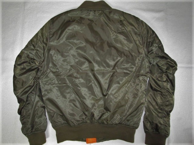 ☆古着 ノーブランド フライトジャケット MA-1タイプデザイン M  