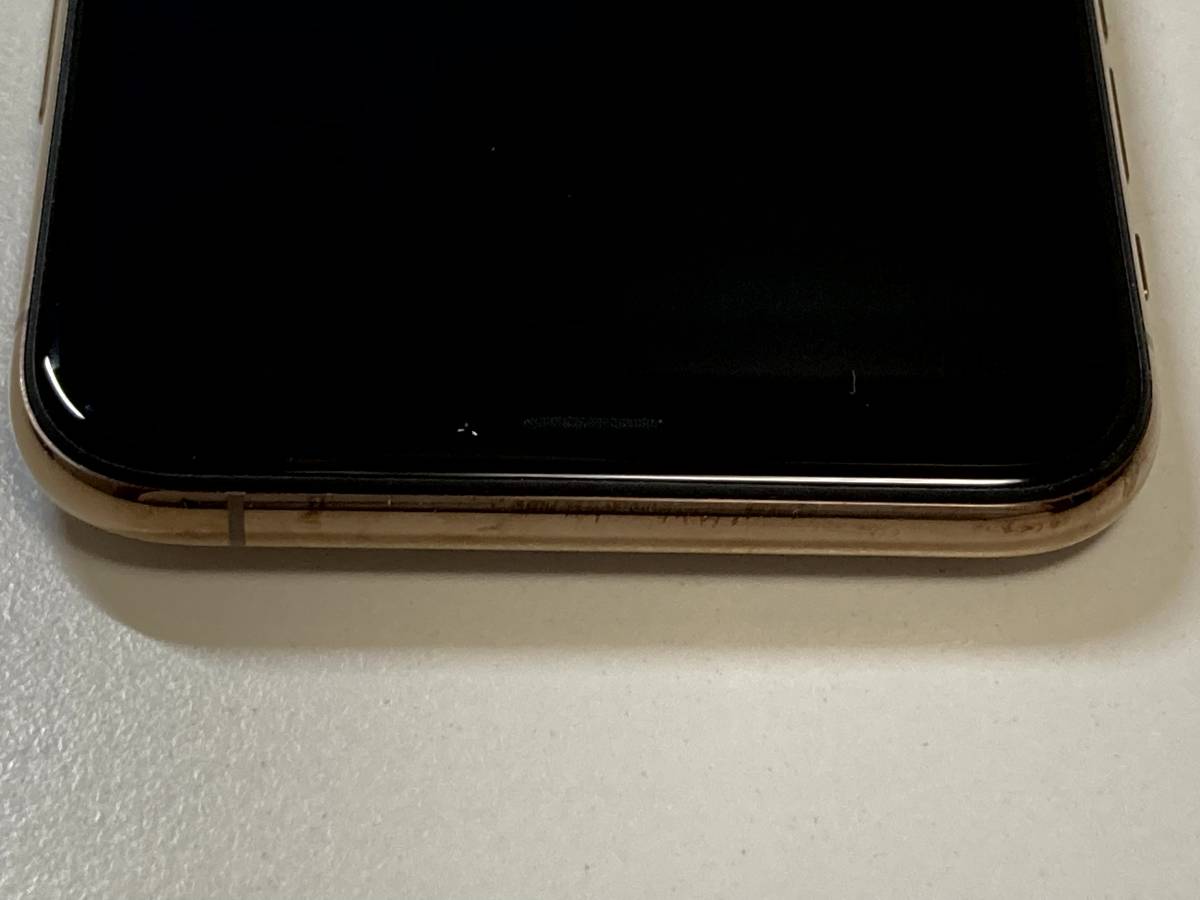 美品】iPhoneXS 64GB ゴールド SIMフリー バッテリー100％ 本体みに
