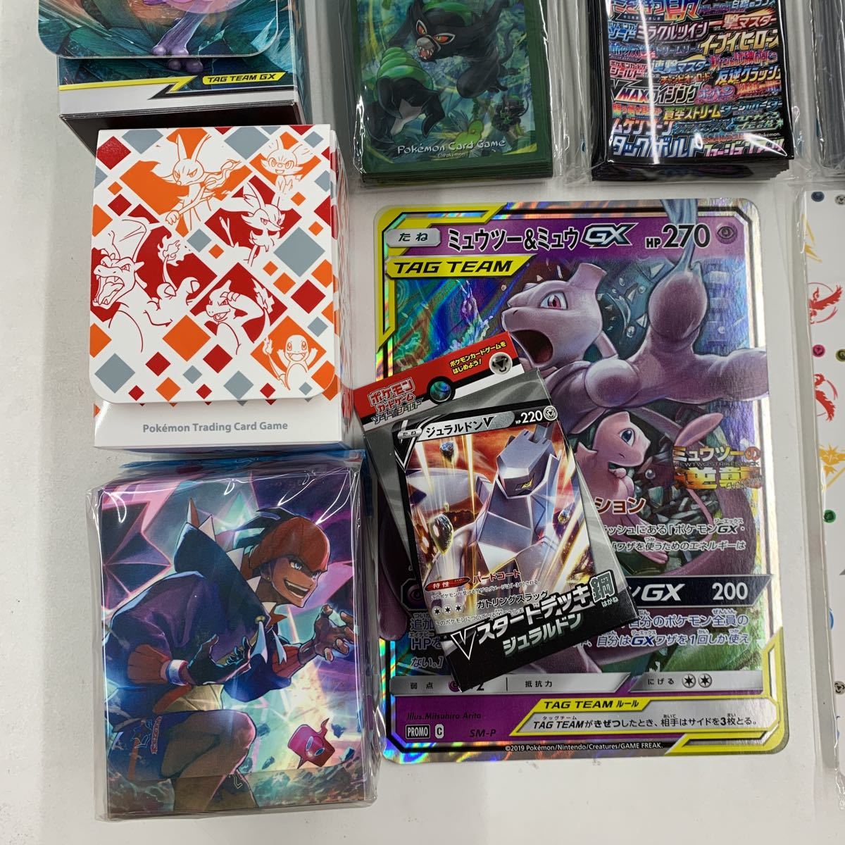 ポケモンカード デッキシールド 3個 デッキケース 3個 カード 