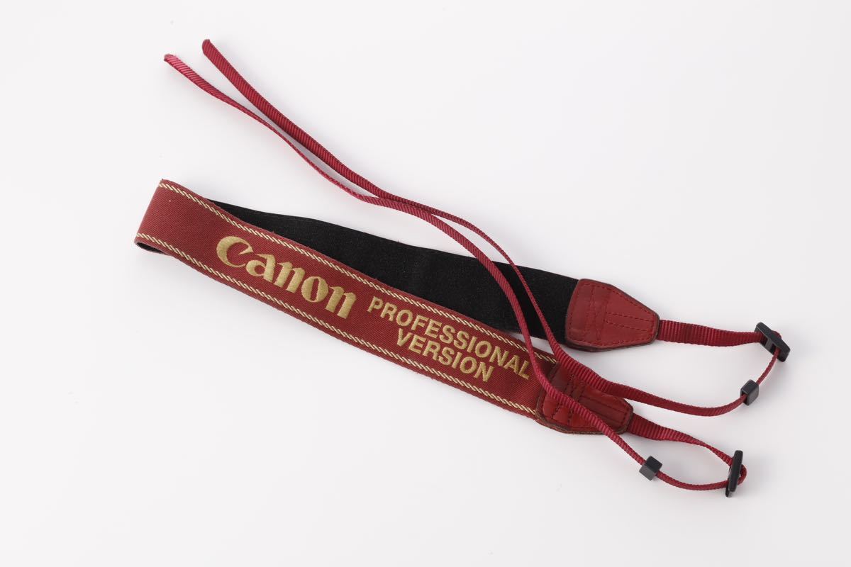 Canon キヤノン プロストラップ PROFESSIONAL VERSION プロフェッショナル CPS 刺繍タイプ