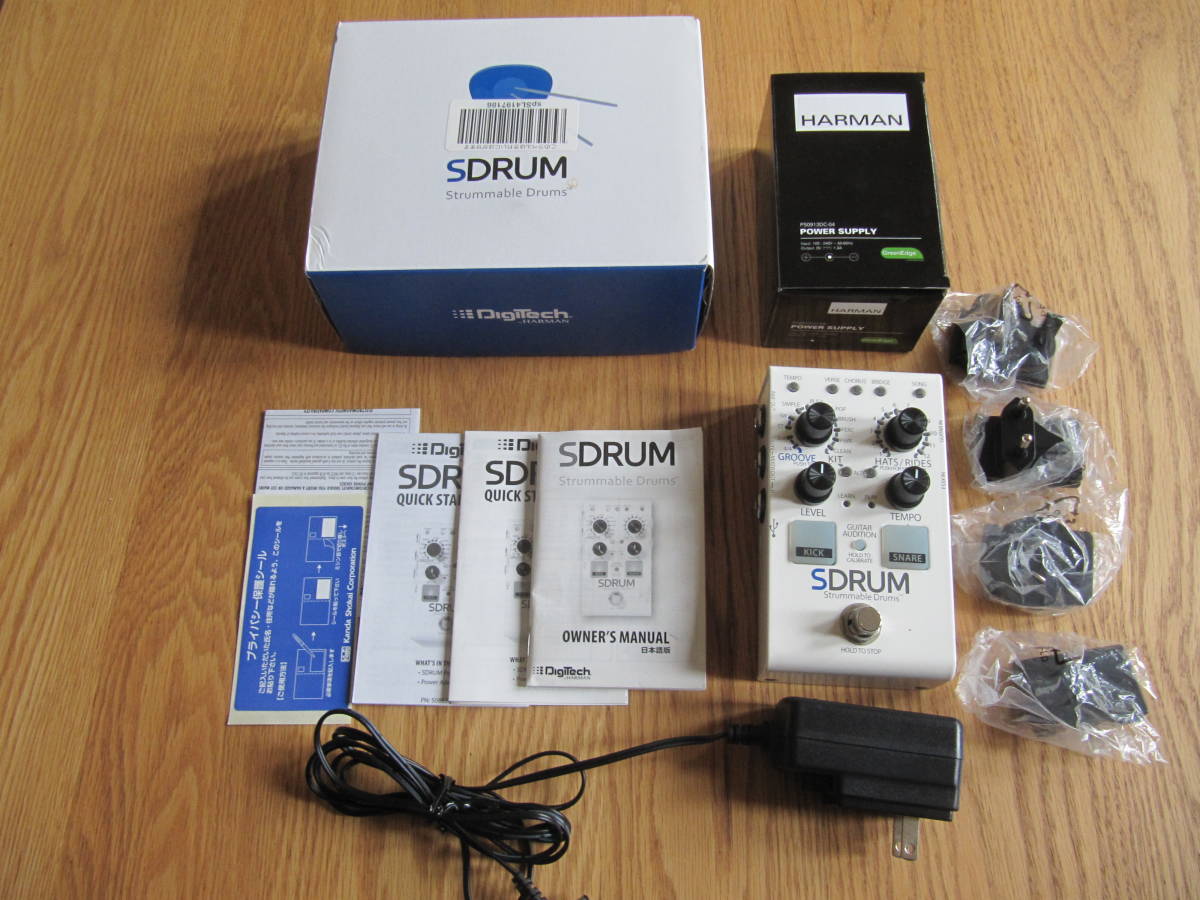 Digitech SDRUM＞リズムマシン 日本語説明書 DigiTech ⁄ SDRUM ギター