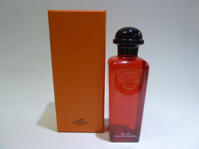 □ HERMES エルメス オー ドゥ ルバーブ エカルラット オーデコロン