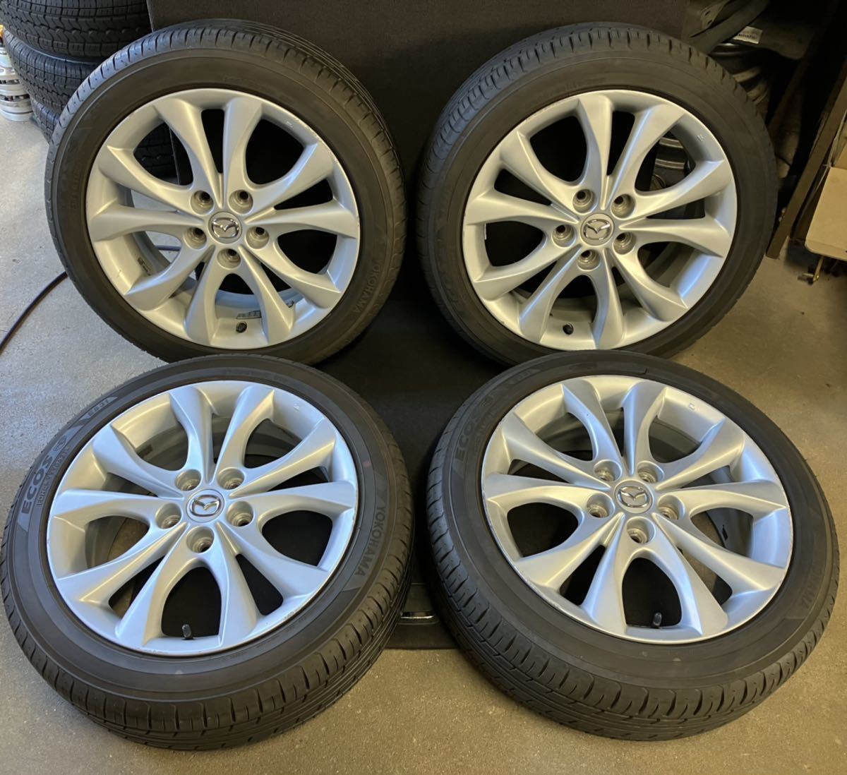 205⁄50R17 ヨコハマ | 4本 アクセラ YOKOHAMA 17インチ中古タイヤ2 
