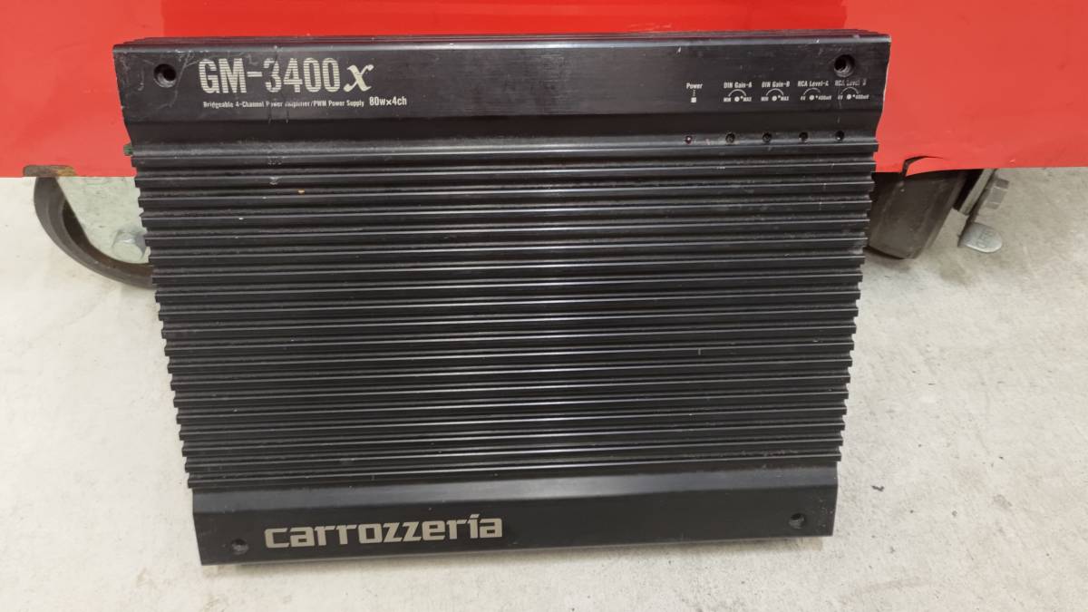 カロッツェリア GM-3400X カーオーディオアンプ 【公式通販】