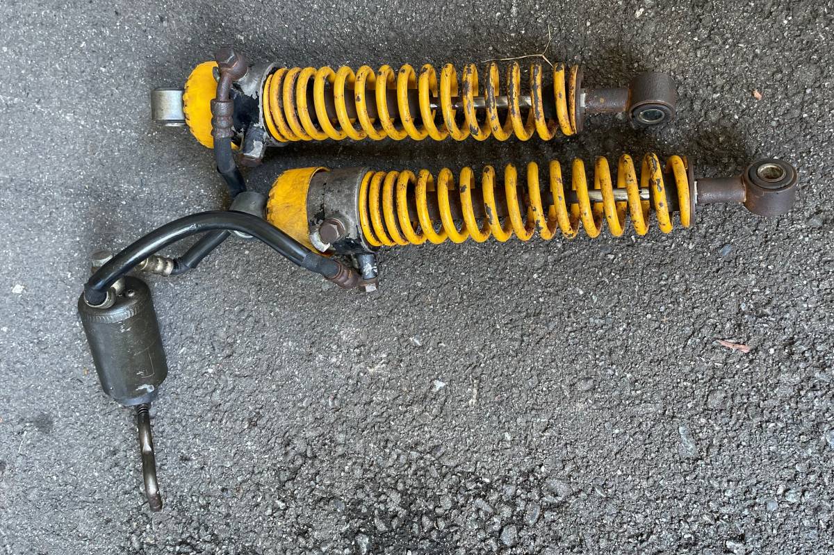ホンダ モトラ 純正リアサスペンション左右セット くるくるメカ (リア 