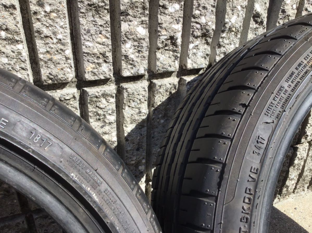 economist エコノミスト 165/45R15 バリ山(約9分山) 15インチ タイヤ2