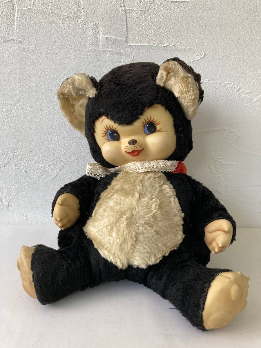 Chubby Tubby Rushton Bear Face Rubber Large Stuffed TUBBY CHUBBY