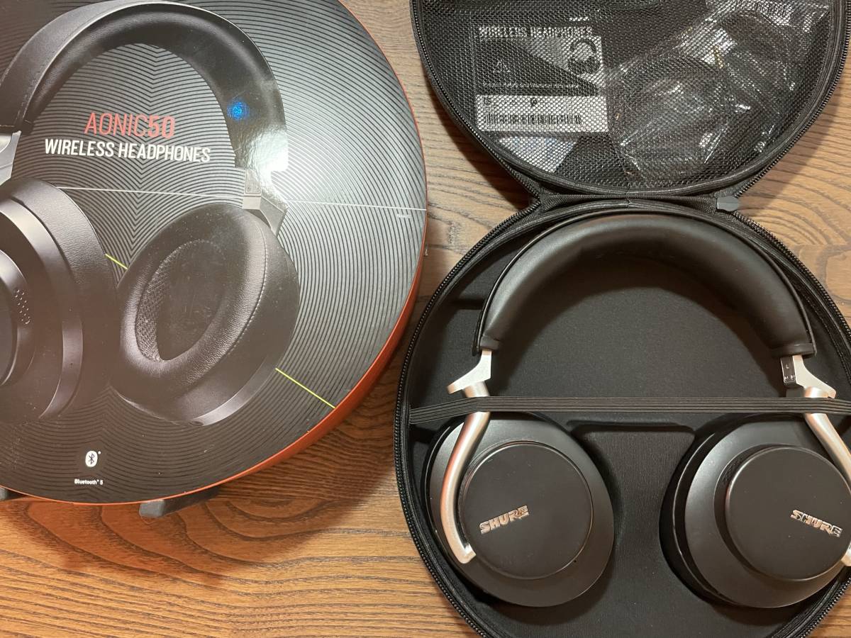 Shure シュア SBH2350-BK-J AONIC 50 ヘッドホン SHURE AONIC 50