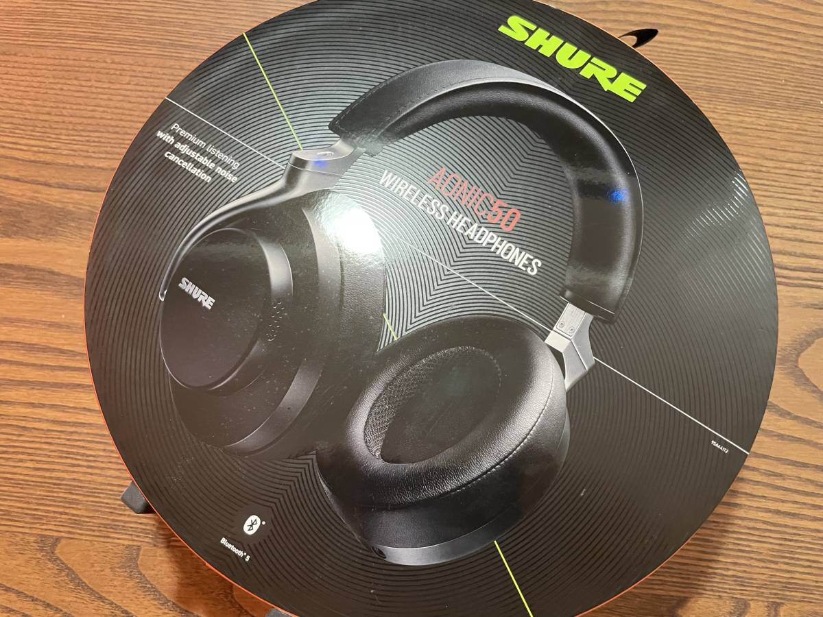 Shure シュア SBH2350-BK-J AONIC 50 ヘッドホン SHURE AONIC 50