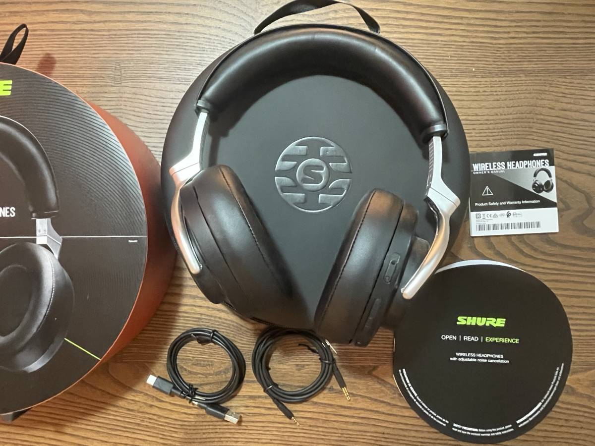 ヘッドホン SHURE AONIC 50 SBH2350-BK-J Shure シュア SBH2350-BK-J AONIC 50 ヘッドホン SHURE AONIC 50