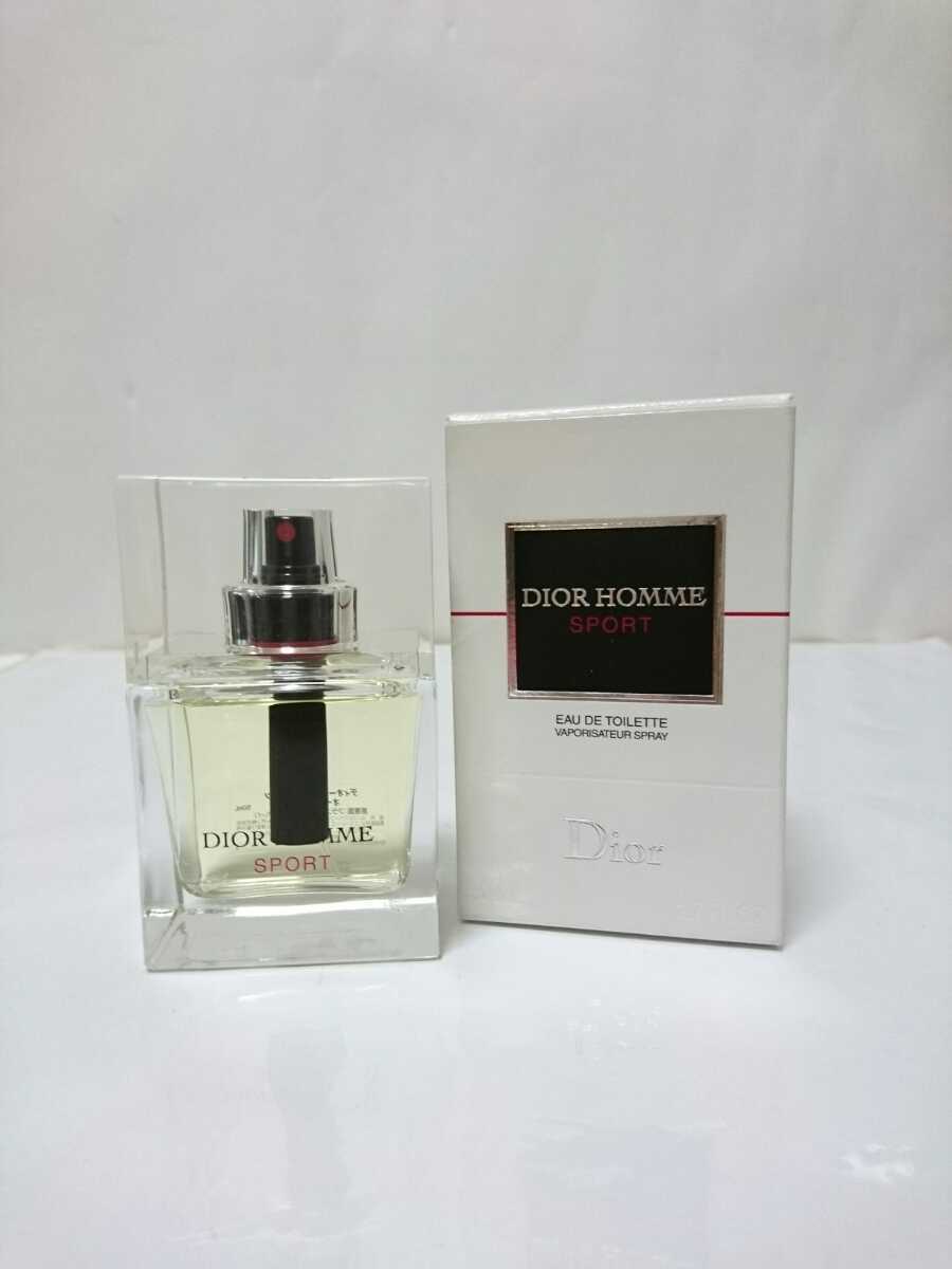 クリスチャンディオール ディオール オム スポーツ EDT 50ml Christian