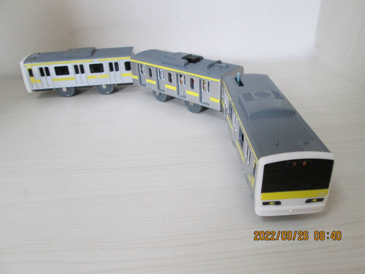 プラレール ぼくもだいすき！たのしい列車シリーズ ドア開閉E231系500番台…