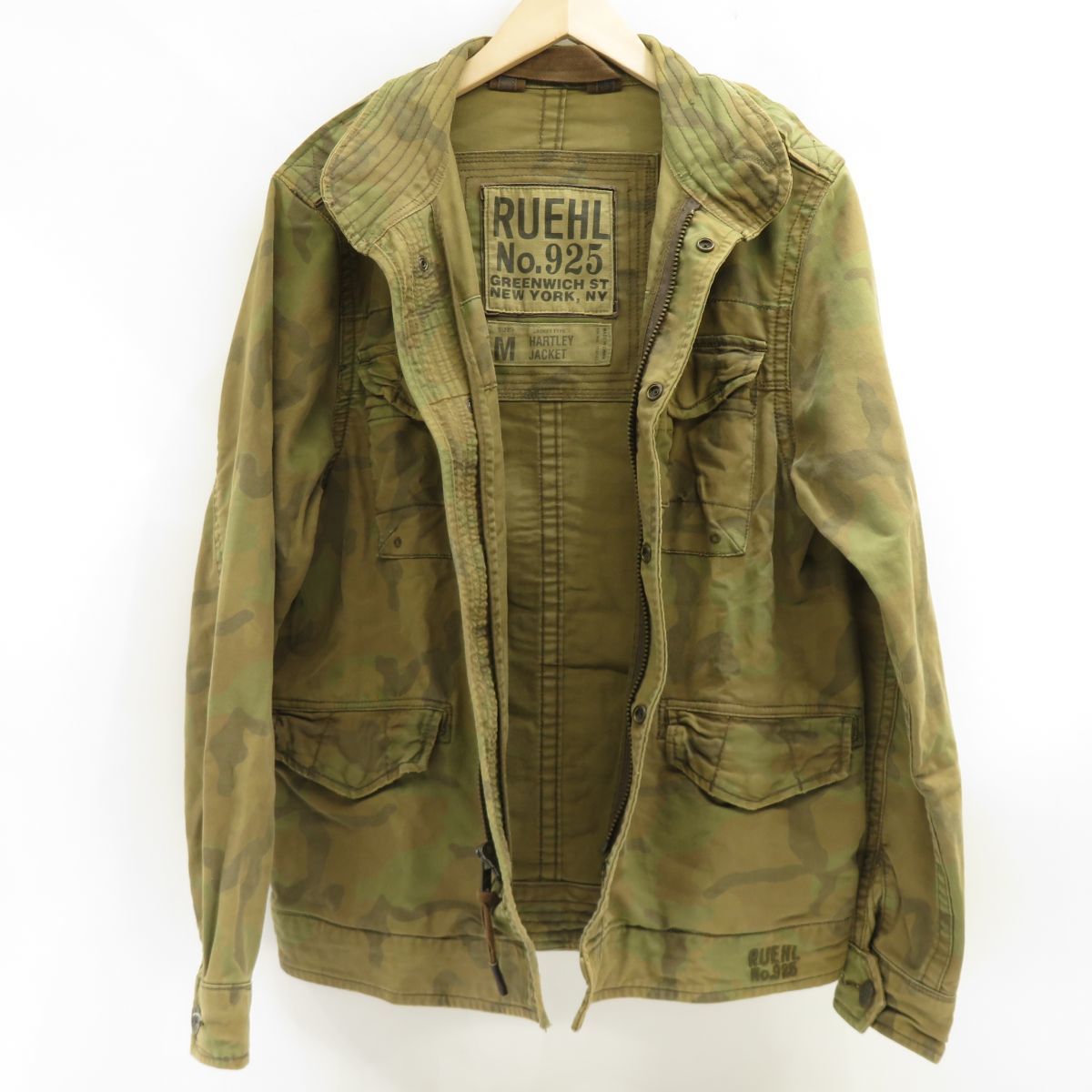 130 RUEHL No.925 ルールナンバー ミリタリージャケット Mサイズ ※中古 