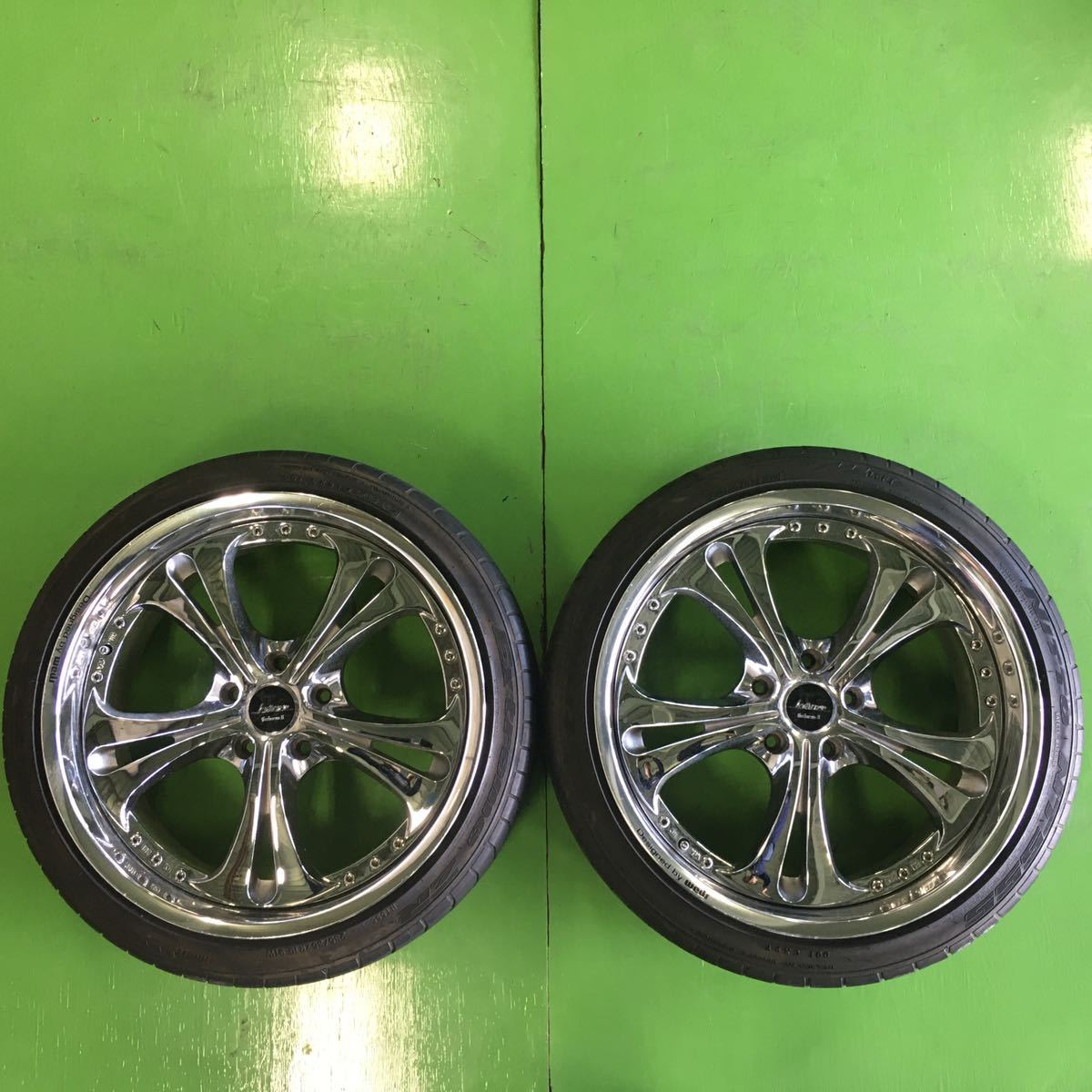 NA521 中古 WEDS KRANZE ウェッズ クレンツェ ケルベロス2 ホイール 19