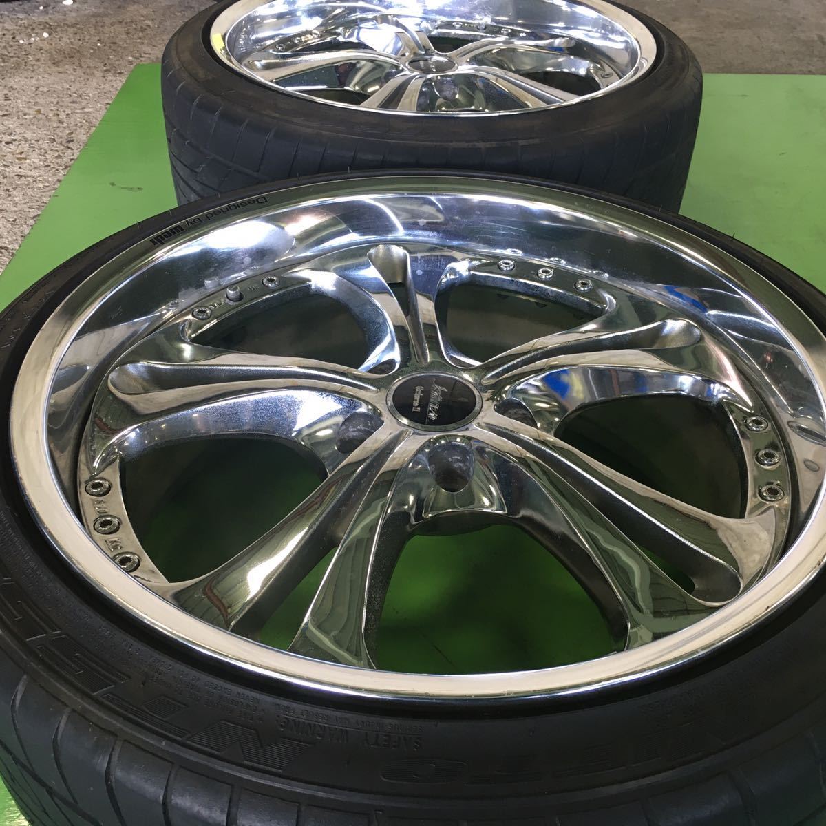 NA521 中古 WEDS KRANZE ウェッズ クレンツェ ケルベロス2 ホイール 19