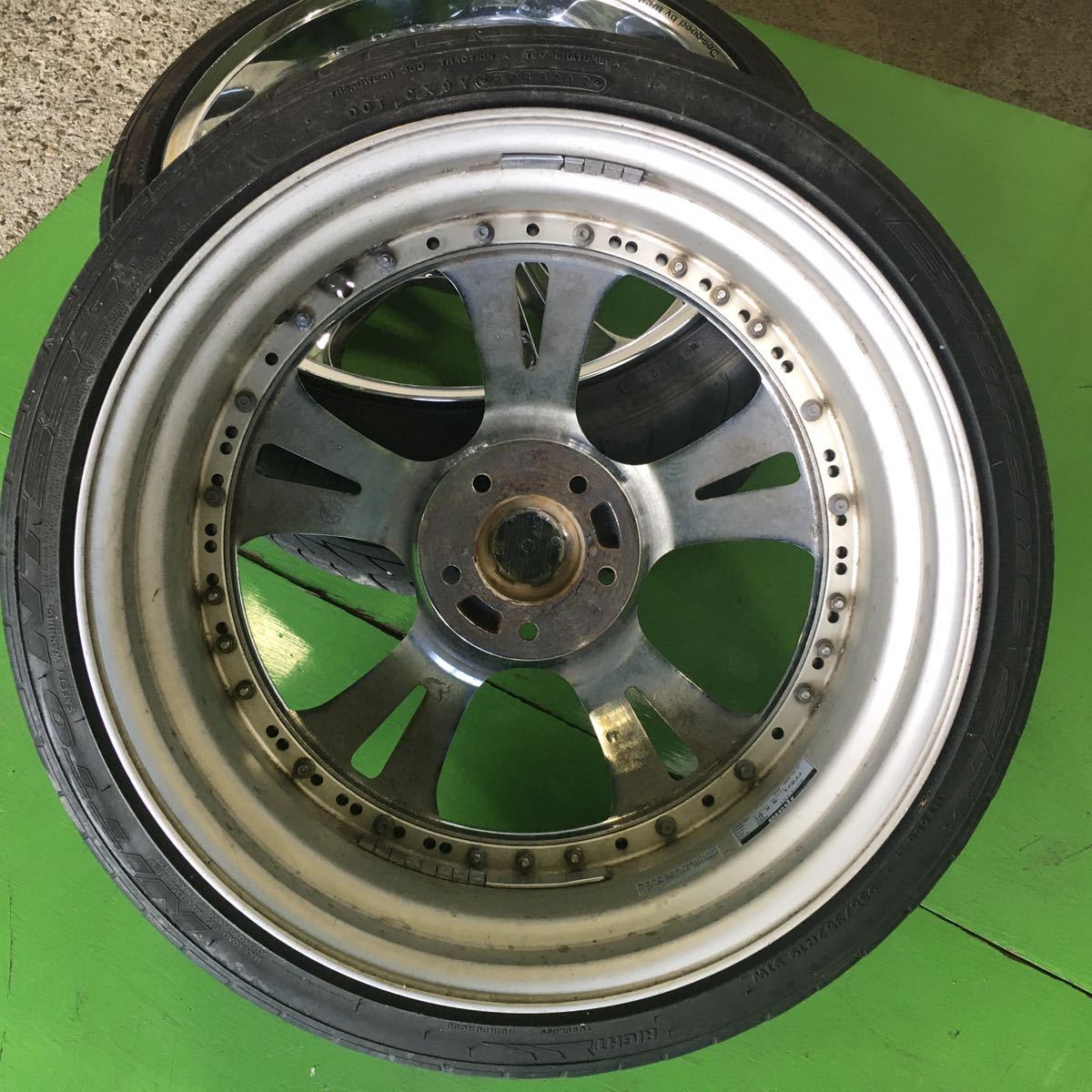 NA521 中古 WEDS KRANZE ウェッズ クレンツェ ケルベロス2 ホイール 19