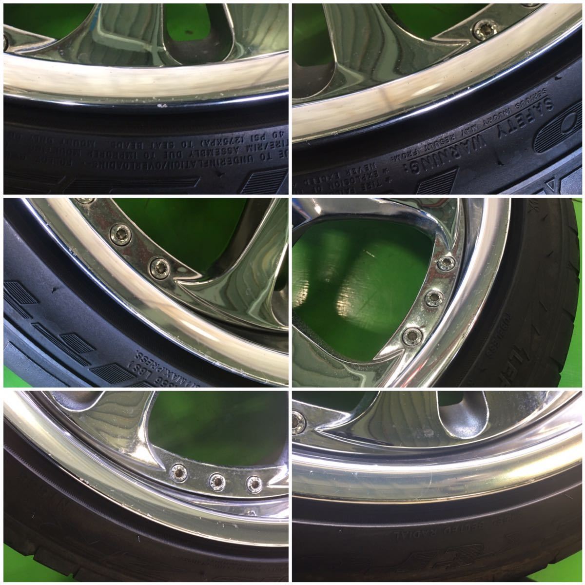 NA521 中古 WEDS KRANZE ウェッズ クレンツェ ケルベロス2 ホイール 19