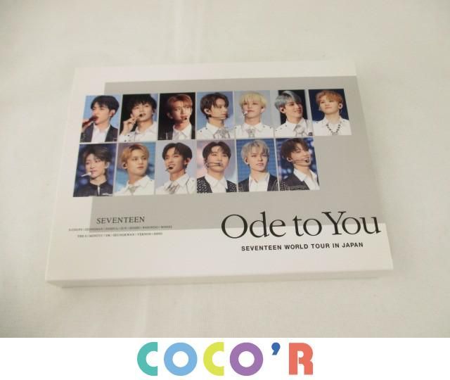 同梱可】良品 韓流 SEVENTEEN WORLD TOUR IN JAPAN Ode to You DVD
