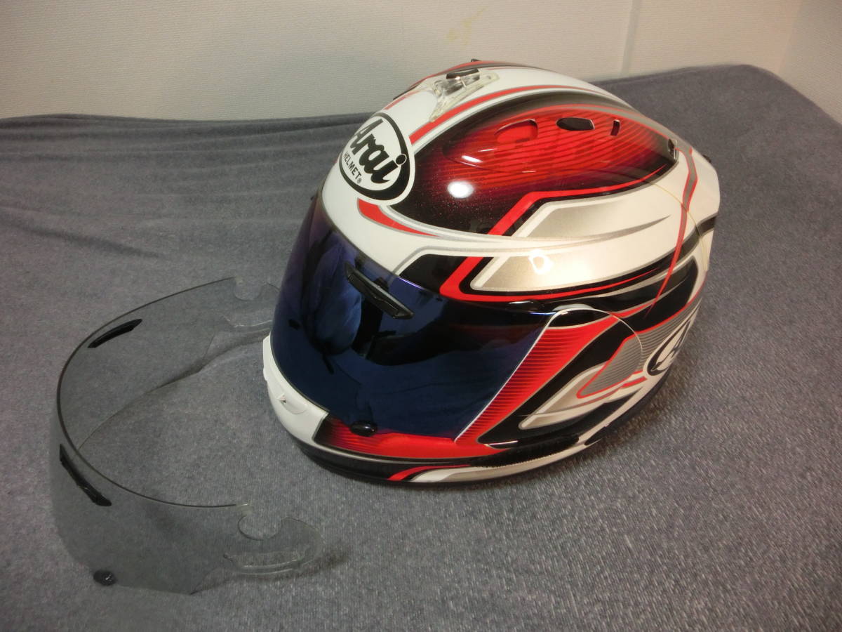 Arai アライ フルフェイスヘルメット RX-7 RV XLサイズ 61-62cm未満 美 