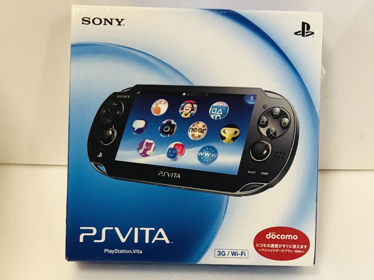 ☆新品未使用 完品 PlayStation Vita 3G/Wi-Fiモデル クリスタル