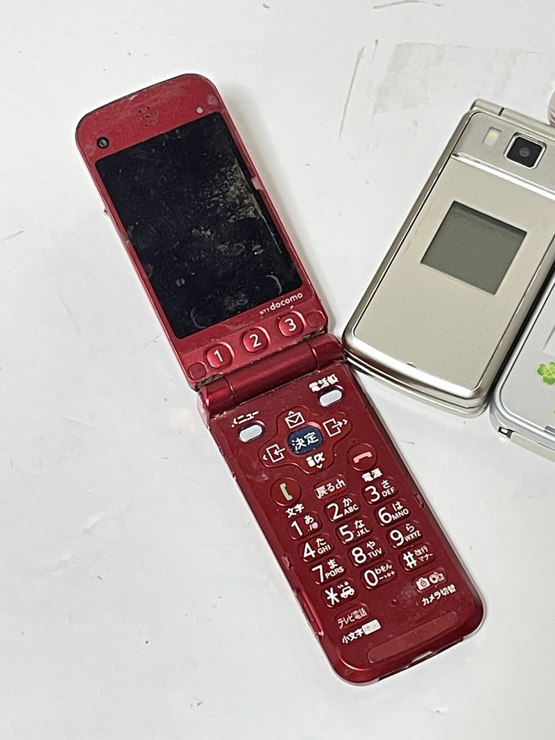 ジャンク 携帯 まとめ売り ガラケー スマホ 計17台 ドコモ J-PHONE