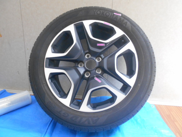 最安値，格安 良品 MXAA54 AXAA54 RAV4 純正 タイヤホイル1本 19&times;7.5J +40 235/55/R19 3420製 6部山 4045(ラジアルタイヤ)｜売買されたオークション情報、yahooの商品情報をアーカイブ公開 - オークファン 5穴