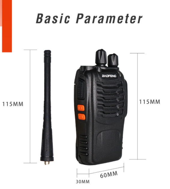 x337a 　トランシーバー 3台セット baofeng BF-888S 5ワット 5Km 16ch　 ポータブル 　充電式　アウトドア トランシーバー x337a 3台セット