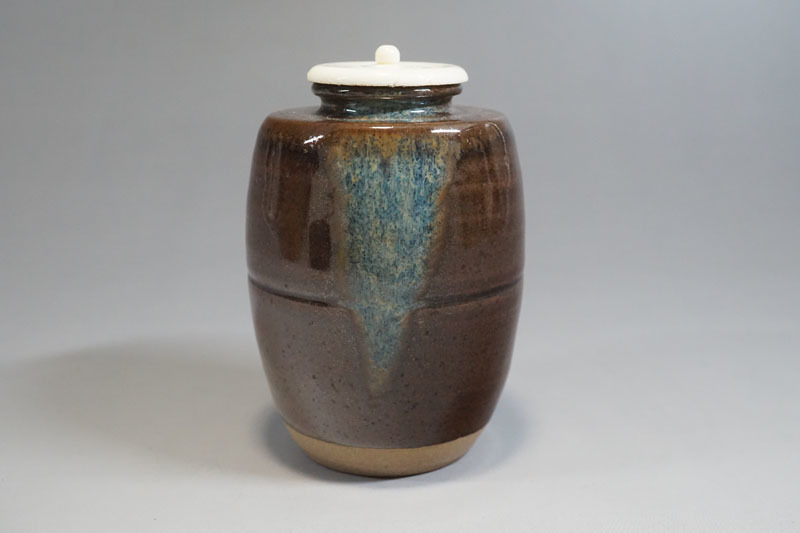 造 | 共箱 茶碗⁄共箱 楽焼 黒釉 松露亭 GoTo》茶道具