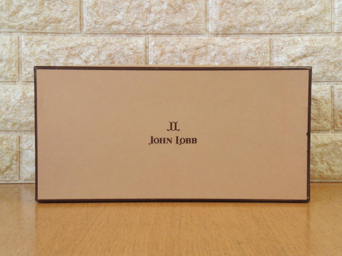 貴重で有名な人気モデル ☆茶箱 旧ロブ JOHN LOBB 純正シューズ 